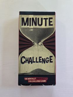 Minute Challenge Game By Purple Donkey Games (Paladone)