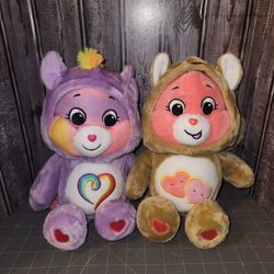 Carebear plush set of 2