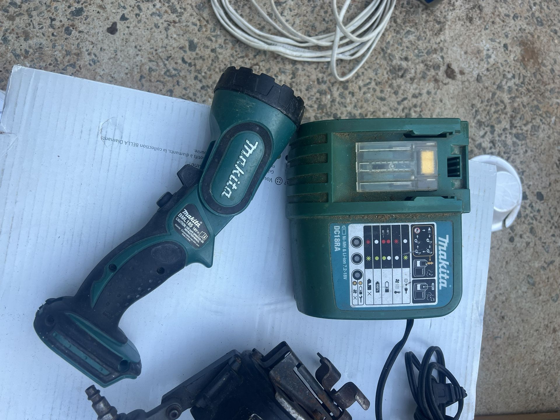 Makita Light 18 V & Two Drills