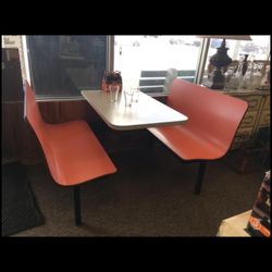 Table With Benches 