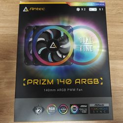 Brand New Antec 140mm RGB Fans For Gaming Desktop PC Computer Like Corsair Lian Li