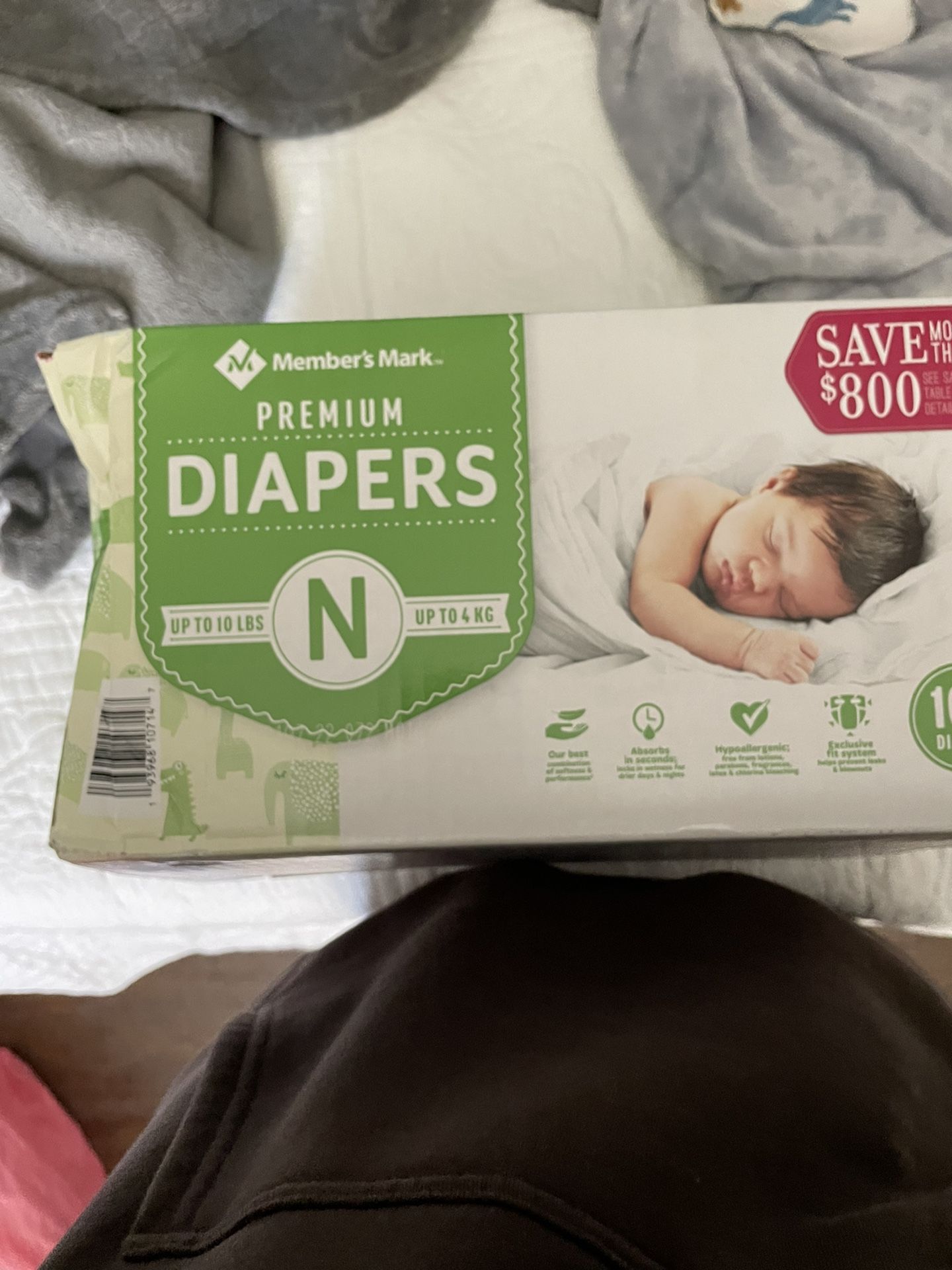 Members Mark Newborn Diapers