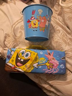 Pencil Case and Mini Bucket