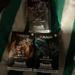 Mtg DragonStorm Commander Decks