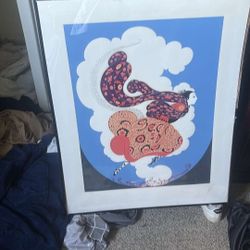 Erte Pursuit Of Flores 205/300 Signed 