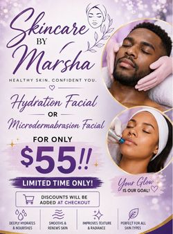 ✨ LIMITED-TIME FACIAL OFFER — ONLY $55! ✨