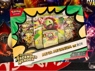 Pokemon TCG Ascended Heroes Mega Meganium Ex Collection Box