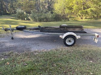 Motorcycle Trailer with Spare Tire