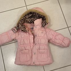 Girl Pink Coat Size 18months 
