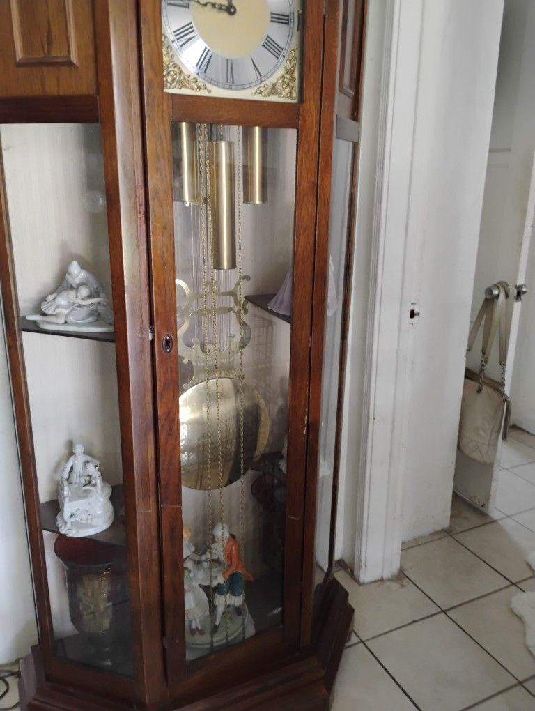 Grandfather Clock Light Turns On