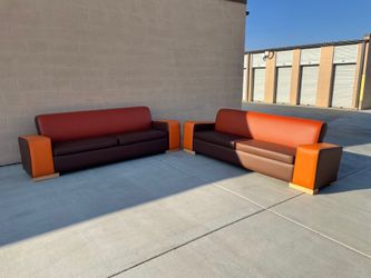 *Free Delivery* Brand New Custom Made Industrial Strength Commercial Couch Sofa set