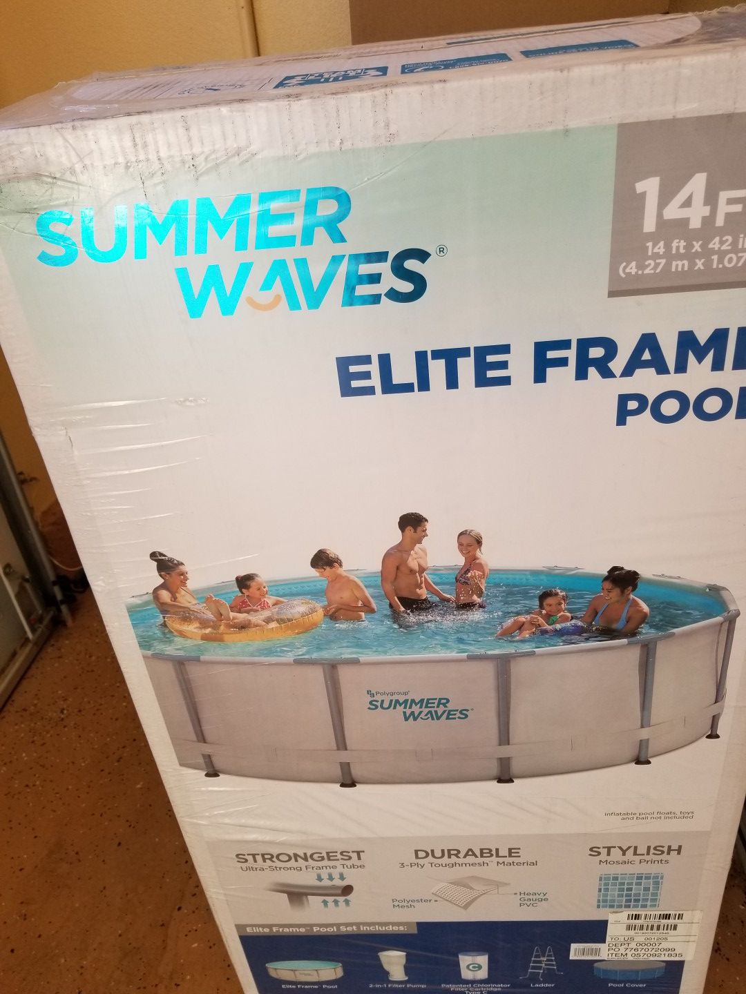 Summer waves Elite pool 14ft Brand new in box