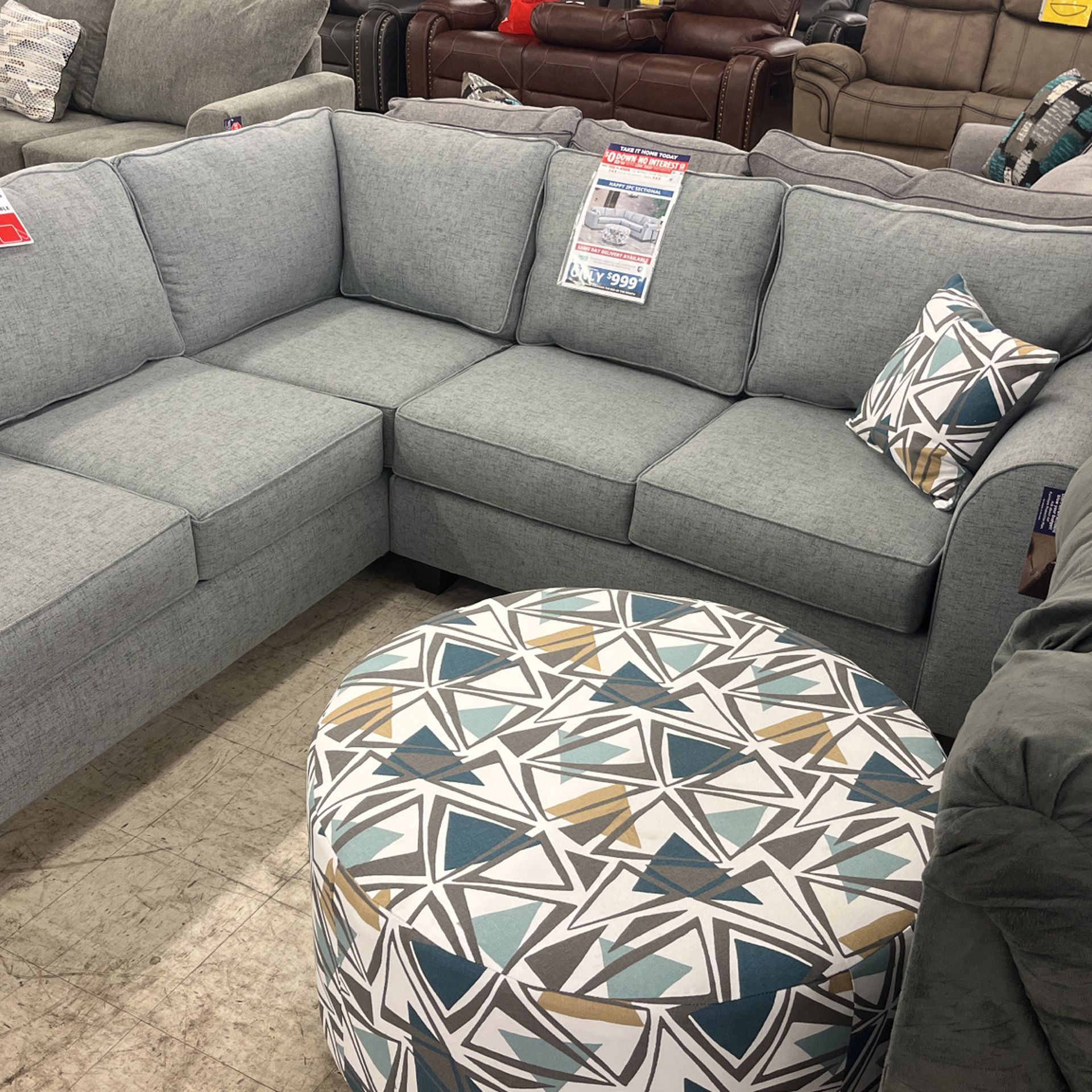 2 Pc Sectional 