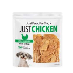 JustFoodForDogs Just Chicken Single-Ingredient Dog Treats 5oz — New Sealed