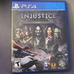 PS4 Game Injustice