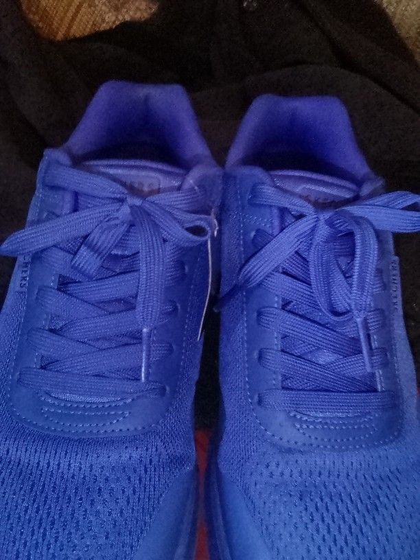 Blue Sketchers Size 10.5