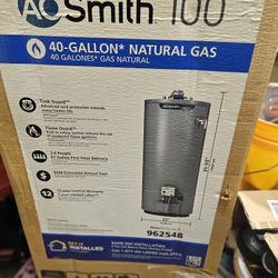 New Hot Water Heater 
