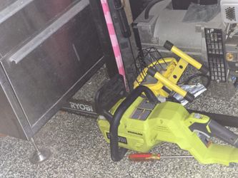 Ryobi chain saw