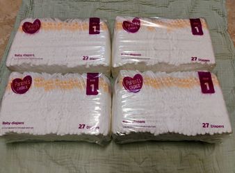Diapers Size 1