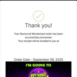 Nocturnal  Ticket