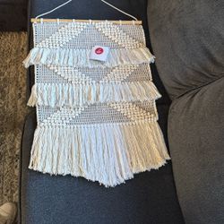 Hand knotted Macrame Wall Hanging
