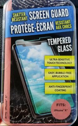 iPhone X screen protector $ 7