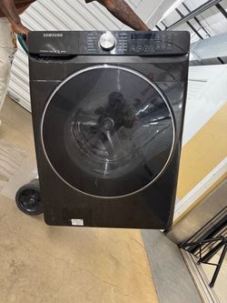 Front load washing machine and dryer