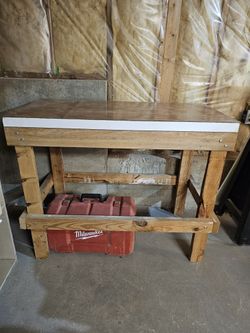 Small Workshop  table 4ftx 2ft x 38" high