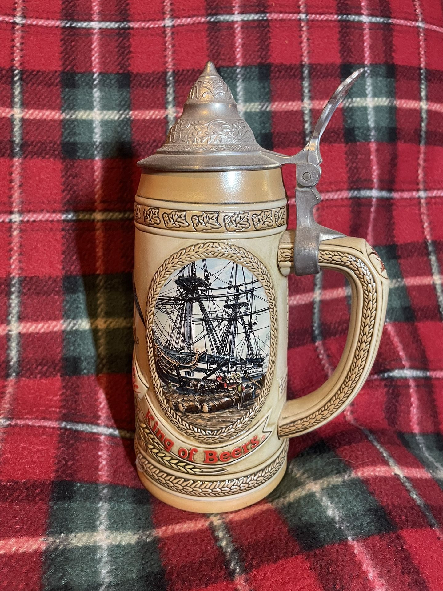 Anheuser-Busch Lidded Steins - Limited Edition - Tomorrow's Treasures 