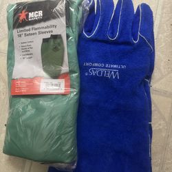 Welding gloves