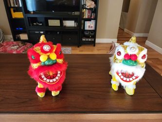 Mini lion dance - battery operated