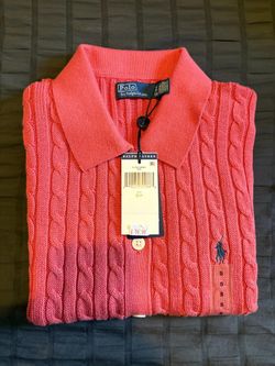 Ralph Lauren Polo Shirt Cable Knit Women’s Small