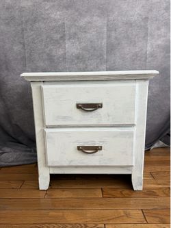 White night stand