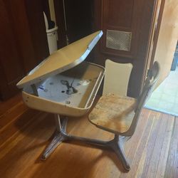 Old Useable School Desk