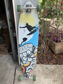 Atom 39” Pintail Longboard 