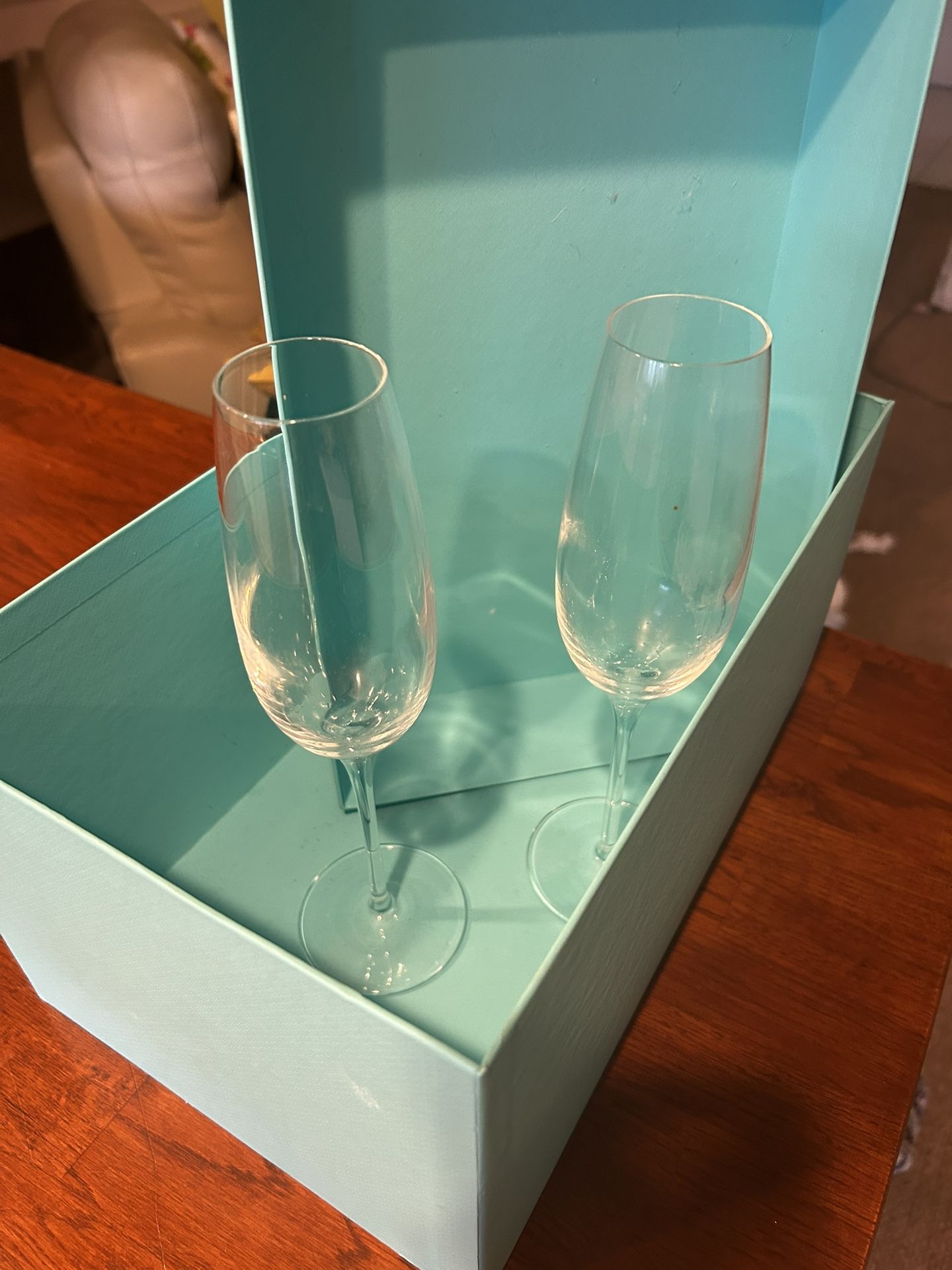 Tiffany Champagne Flutes