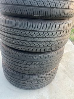 235/55/19 used tires 75% life left 235/55r19 Llantas Usadas 75% de Vida