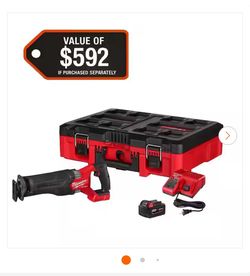 Milwaukee Sawzall fuel combo (pack out)