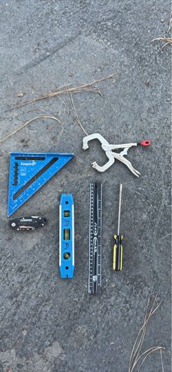 6-Piece Hand Tool Lot - Milwaukee, Empire, Husky (Great Starter Pack!)