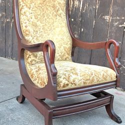 mecedora antigua buenas condiciones principios 1900s