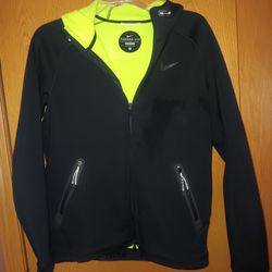 Men's Size Large,  Nike Thermal Fit Hooded Zippered Jacket 