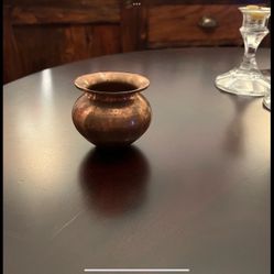 small pure Copper pot lota vintage antique from India