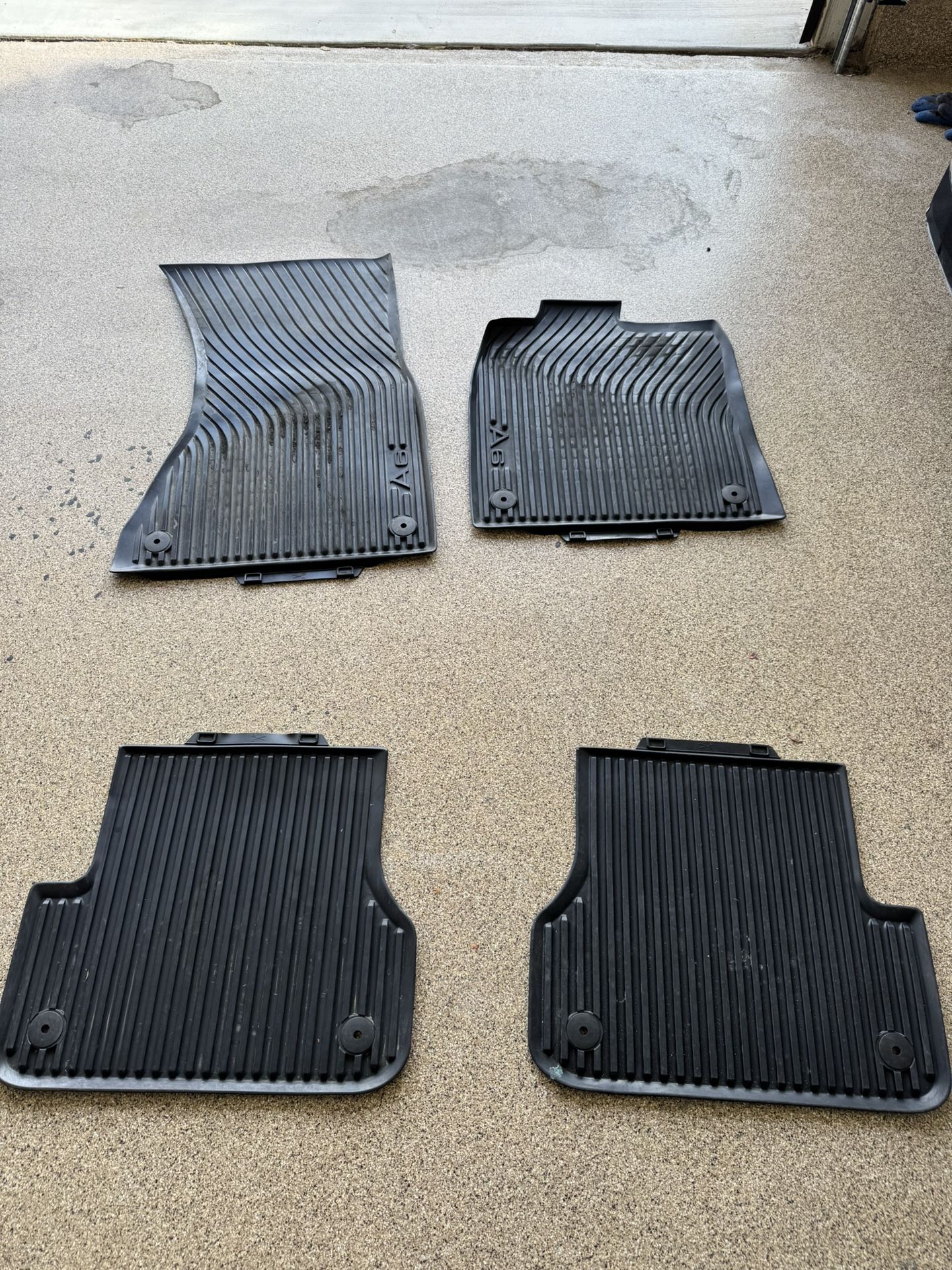 Audi A6 or S6 Floor Mats - Genuine Audi OEM Mats