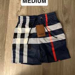 BURBERRY SHORTS! SIZE MEDIUM! 55$