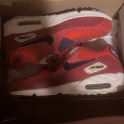 Nike Air max 90 Varsity Red Size 10