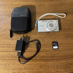 Sony Cybershot Digital Camera 20.1MP 8x Zoom DSC - W830 Comes with everything you need!