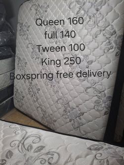 Mattress Pillow Top New