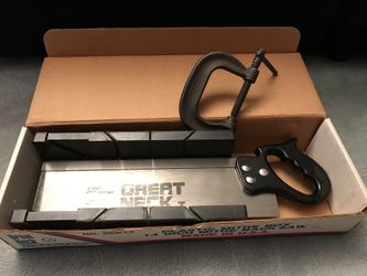 Professional Great Neck Mitre Box, Mitre Back Saw