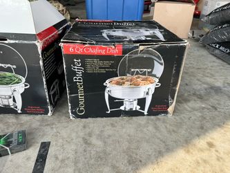 6qt Chaffing Dish. 2ea 