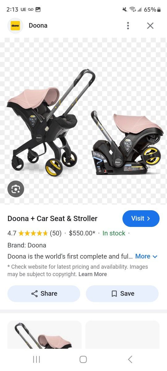 Donna Car Seat+ Stroller